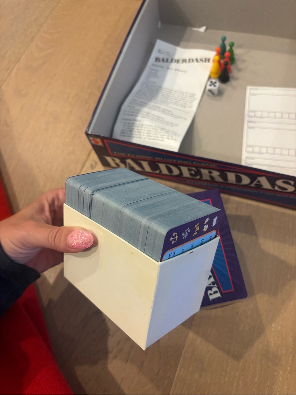2003 Balderdash Board Game Mattel The Classic Bluffing Game - 100% Complete - Picture 5 of 7
